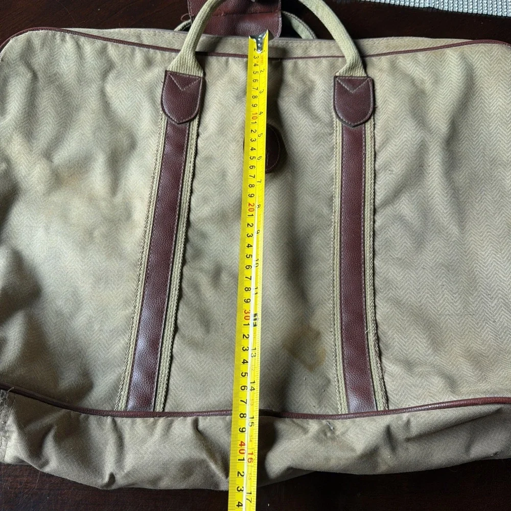 Lot 2 VTG Ralph Lauren Polo Travel Bags Duffel Carry On Repair Repurpose‎ AS iS